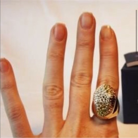 Swarovski Kinasha Crystal and Silver Ring - Picture 6 of 6